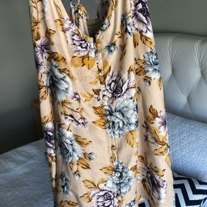 Floral tank top